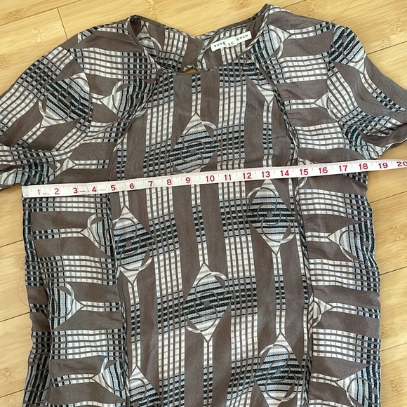 ANTHROPOLOGIE Burning Torch | Silk Shift Dress XS - Picture 9 of 10